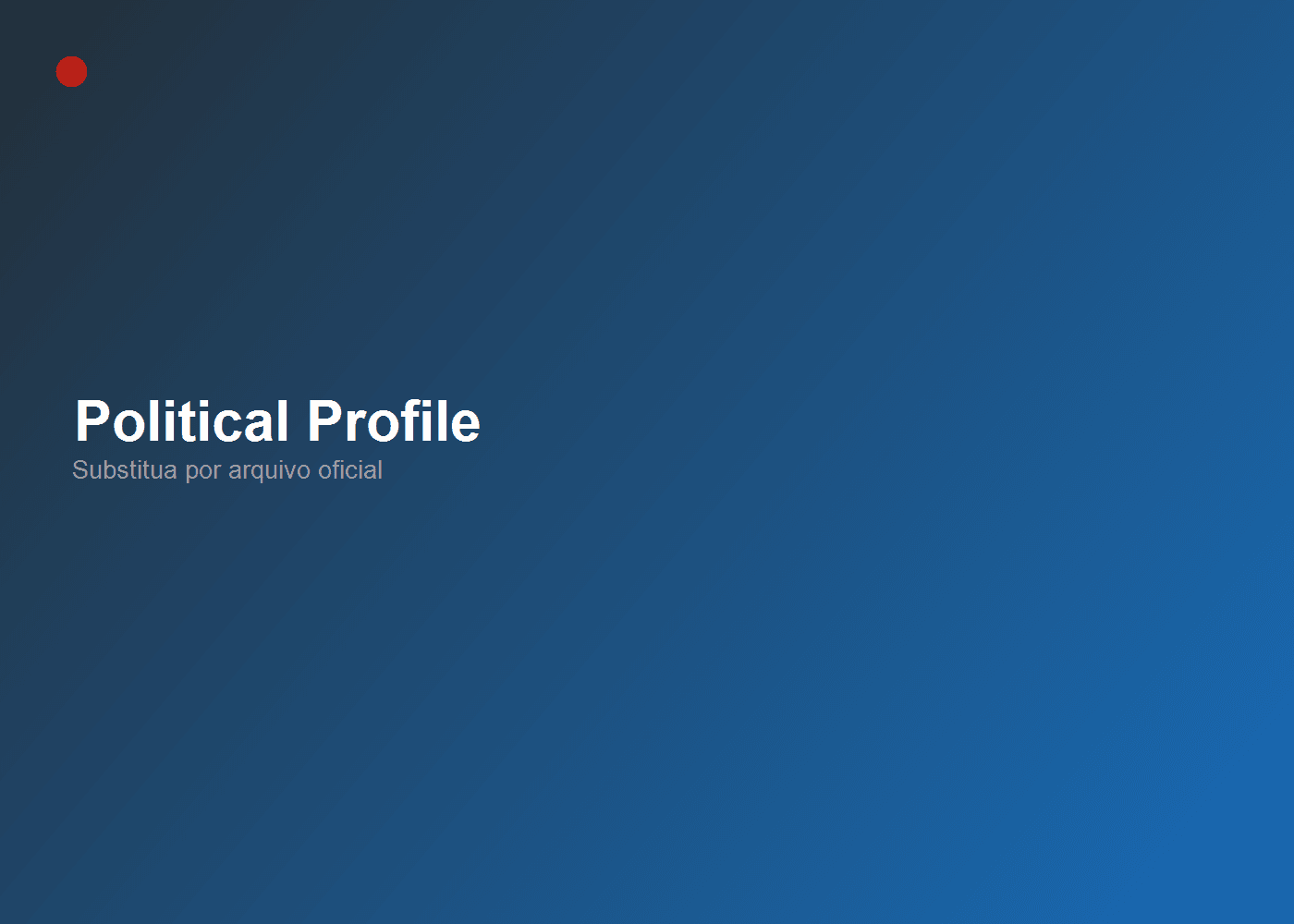 Perfil politico e institucional de Luan Edgard